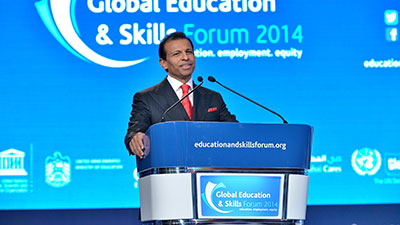 "جائزة فاركي جيمس لأفضل معلّم في العالم" الأكبر من نوعها