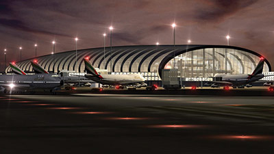 مطار دبي يحلق عالياً في الأفق العالمي