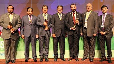 دولة الإمارات تفوز بـ3 جوائز خلال القمة العالمية لمجتمع المعلومات