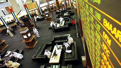 أرباح سوق دبي المالي تصل إلى 468 مليون درهم