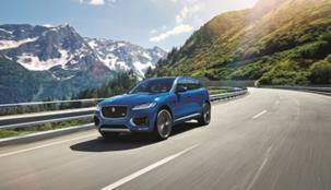 F-PACE تخوض تجربة مذهلة تستعرض قدرات جديدة لجاكوار