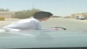 سعودي كاد أن يتعرض لحالة دهس بسبب صورة سيلفي