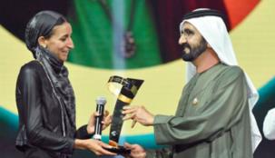 دموع محمد بن راشد لقصة مغربية أنقذت مهاجرين