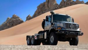 شركة الإمارات للسيارات ومرسيدس-بنز تعرضان مقصورة جـرّارات زيتروس 3643 AS خلال فعاليات "أديبك 2016"