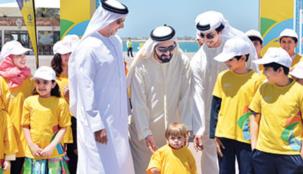 محمد بن راشد يقود مسيرة "معاً نمشي" لترسيخ السلوكيات الصحية في المجتمع الإماراتي