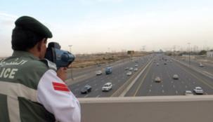 رادارات متحركة على شارع الشيخ زايد