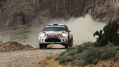 الجولة الثالثة من بطولة الشرق الأوسط للراليات 2015: خالد القاسمي ثالثاً