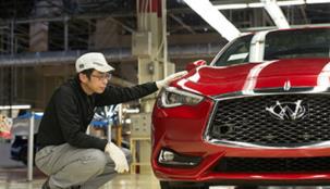 بدء انتاج إنفينيتي Q60 الكوبيه الرياضية الجديدة في مصنع توشيجي في اليابان