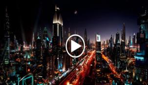 دبي ضمن أجمل مدن العالم ليلاً