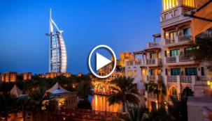 دبي وجهة عطلات فاخرة عالمياً