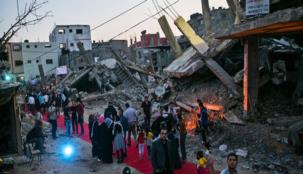 على غرار مهرجانات كان ... "كرامة غزة" سجادة حمراء للناس