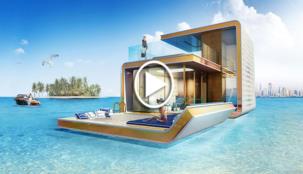 أول فيلا عائمة في دبي ... روعة التصميم