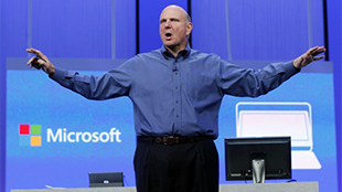 إرتفاع سهم "مايكروسوفت" بنسبة 5 بالمئة بعد إستقالة بالمر