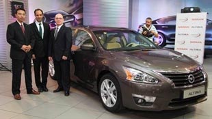 ريمكو تكشف النقاب عن سيارة نيسان ألتيما 2013 الجديدة كلياً