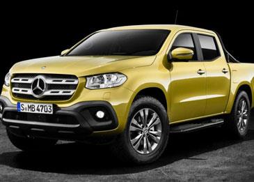 الفخامة تلتقي مع قوة الأداء في شاحنة مرسيدس بينز X- CLASS الجديدة