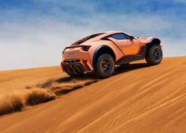 Sandracer 500GT : السيارة الخارقة ذات الـ 450 ألف دولار