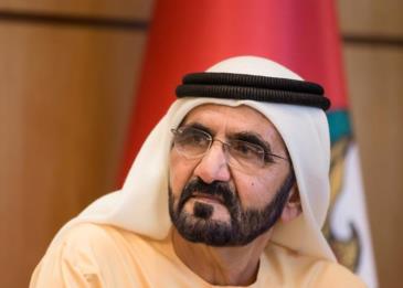 محمد بن راشد يتفاعل مع الاعلامية رولا الخطيب بسبب طائر مصاب
