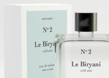 إطلاق عطر بنكهة البرياني