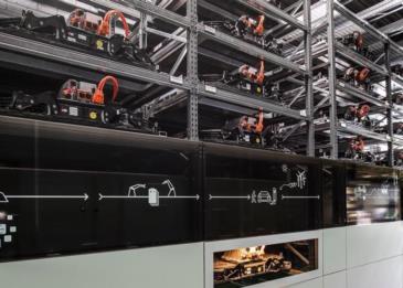 أودي تفتتح وحدة لتخزين الطاقة في مقر "يوريف" بمدينة برلين