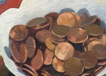 لوحات فنية تحبس الأنفاس مرسومة على العملات المعدنية