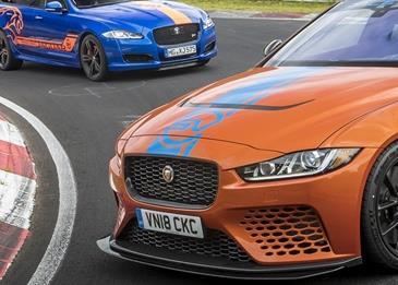 لعشاق السرعة ... بامكانكم خوض تجربة XE SV PROJECT 8 برفقة سائق سباقات محترف على حلبة نوربورغرينغ نوردشلايفه