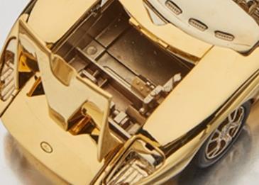 سيارة فورد مصنوعة من الذهب الخالص... متوفرة بـ 5000 قطعة فقط