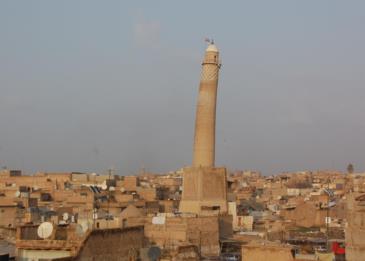 الامارات تعرض التكفل باعادة اعمار منارة الحدباء في الموصل