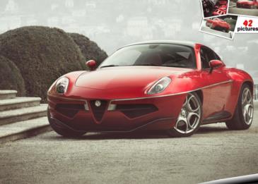 الكشف عن سيارة Touring Alfa Romeo Disco Volante الرائعة