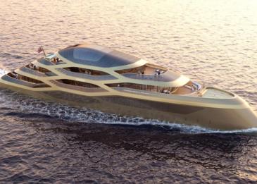 Benetti تتعاون مع Fernando Romero لتقديم نسخة تجريبية من يخت Se77antasette