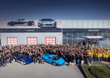 شركة ريماك للسيارات الكهربائية تستحوذ على بوجاتي