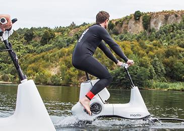 رحلة فوق دراجتك الكهربية عبر الأنهار والبحيرات