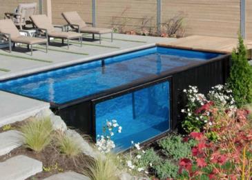 ModPools ... أحواض سباحة مصنوعة من حاويات الشحن