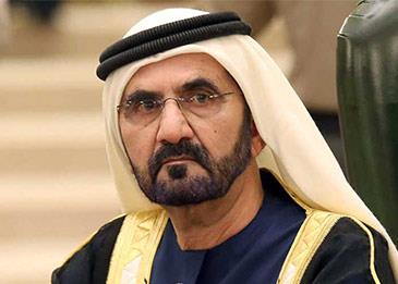 فيديو للشيخ محمد بن راشد وهو يتابع انطلاق هزاع المنصوري إلى الفضاء