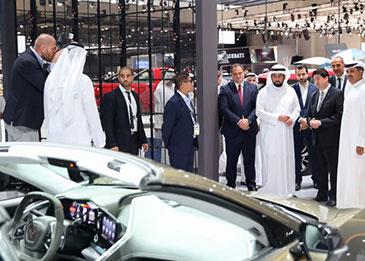 معرض دبي الدولي للسيارات يشهد إطلاق 40 طرازاً جديداً