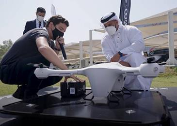 طائرات بدون طيار لنقل المستلزمات الطبية بين المنشآت الصحية في أبوظبي