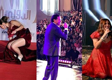 اضغط لمشاهدة الفيديو: 10 فنانين سقطوا على خشبة المسرح أمام جماهيرهم