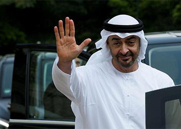 فيديو للمكالمة التي أجراها ولي عهد أبوظبي مع هزاع المنصوري وسلطان النيادي