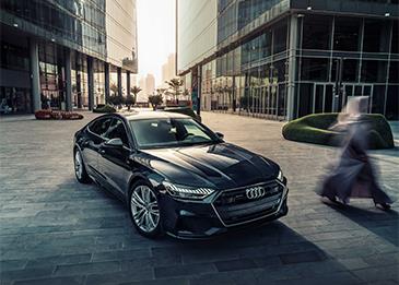 سيارة Audi A7 Sportback الجديدة: سيارة كوبيه بأربعة أبواب تجسّد المعنى الحقيقي للتقدم في التصميم والتكنولوجيا