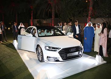 سيارة Audi A8 الجديدة تصل إلى صالات النابوده