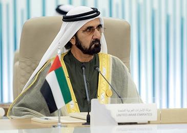 محمد بن راشد يُصدر قانونًا  يتعلق"بشعارٍ خاص" لإمارة دبي