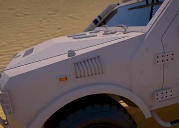 نظرة على أحدث عربة عسكرية سعودية الصنع بمواصفات عالمية