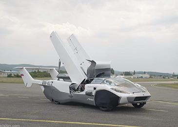 نجاح أول رحلة لسيارة تعدل شكلها لتصبح طائرة في 3 دقائق