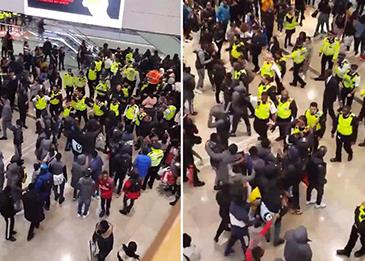 اضغط لمشاهدة الفيديو: يوم الصناديق في لندن الذي يشهد تخفيضات كبيرة يتحول إلى هلع ورعب!