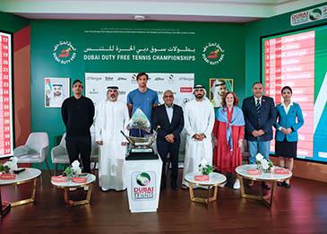إعلان قرعة بطولة سوق دبي الحرة للتنس للرجال