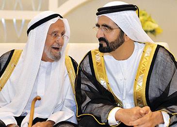 رحيل رجل الاقتصاد الحاج سعيد أحمد آل لوتاه ومحمد بن راشد ينعيه بكلمات مؤثرة