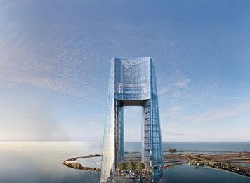 احتفل بموسم الأعياد في الفندق الأطول في العالم