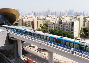 طرق دبي تفتتح محطة جبل علي والحدائق وديسكفري غاردنز والفرجان في مسار 2020