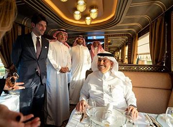 "حلم الصحراء" أول قطار فاخر في الشرق الأوسط