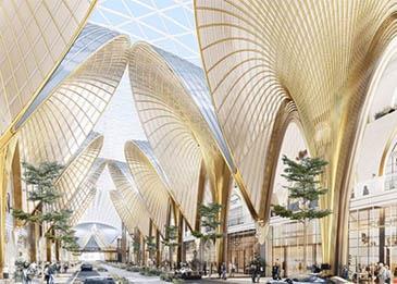 دبي تكشف عن أول مول للتسوق بالسيارة في العالم