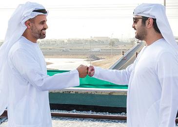 ربط إماراتَي أبوظبي ودبي بخط قطار مباشر